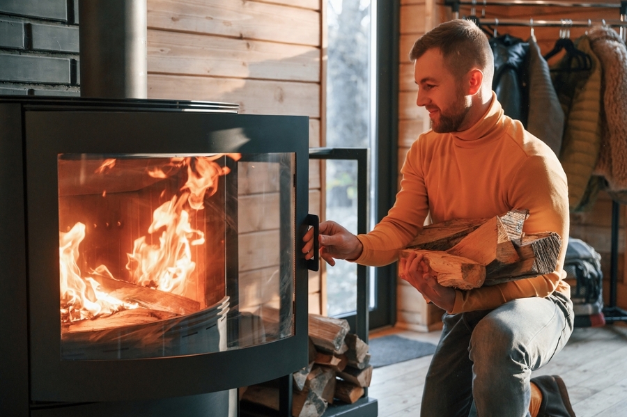 tipos de chimeneas de leña