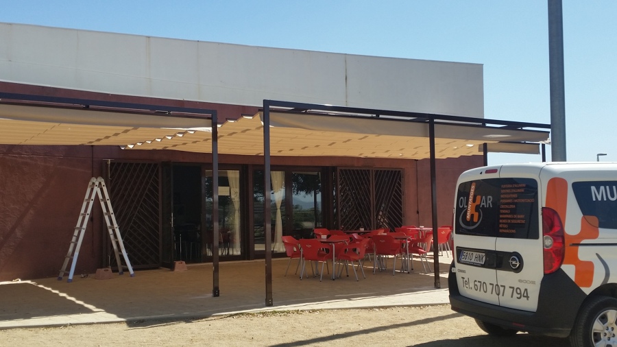 Toldos correderos 