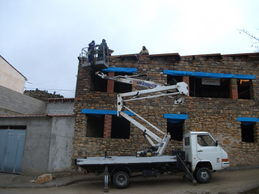 Trabajos en fachada
