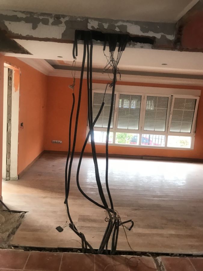 Tuberías que van a ir en columna