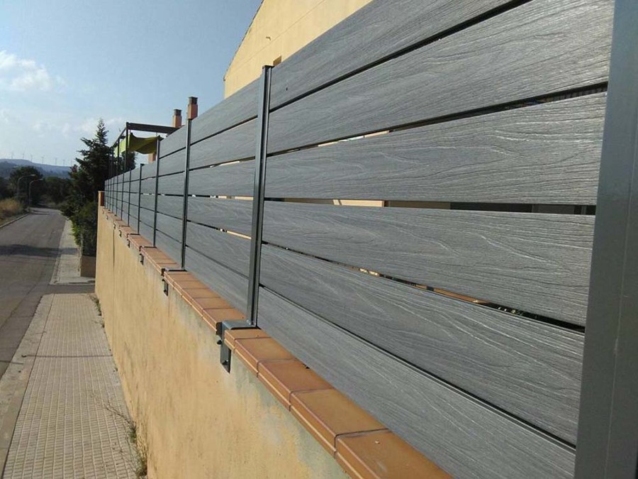 Valla de madera