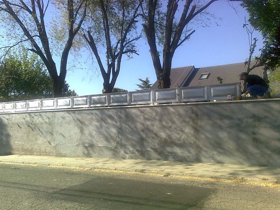 Vallado de chalet.