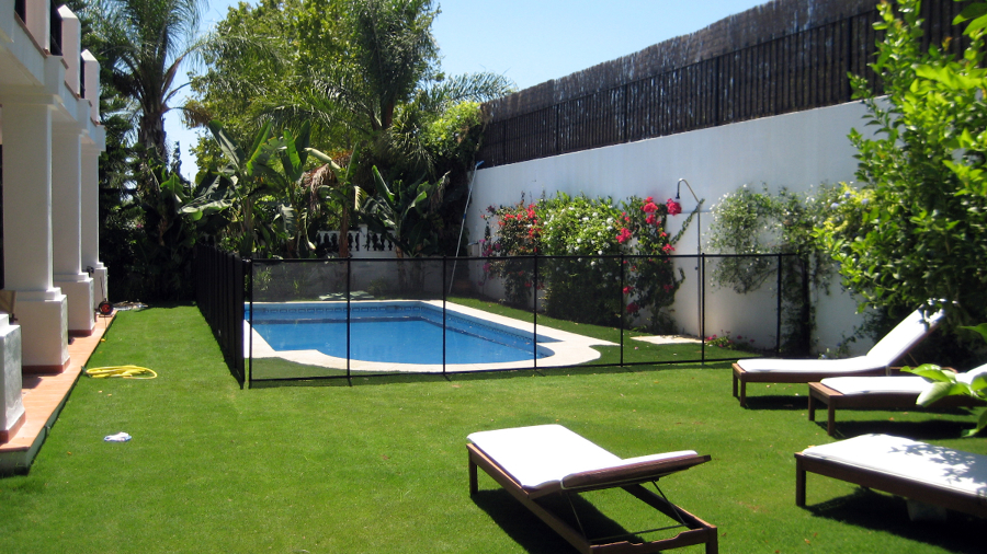 Vallas para piscinas, desmontables