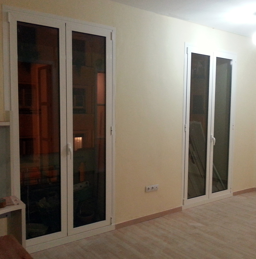 Ventanales de aluminio o PVC