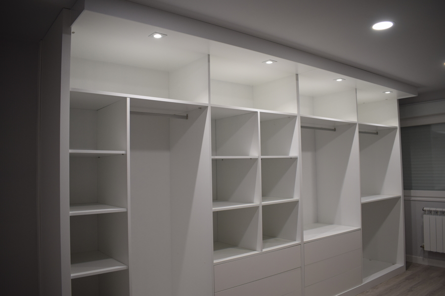 vestidor lacado