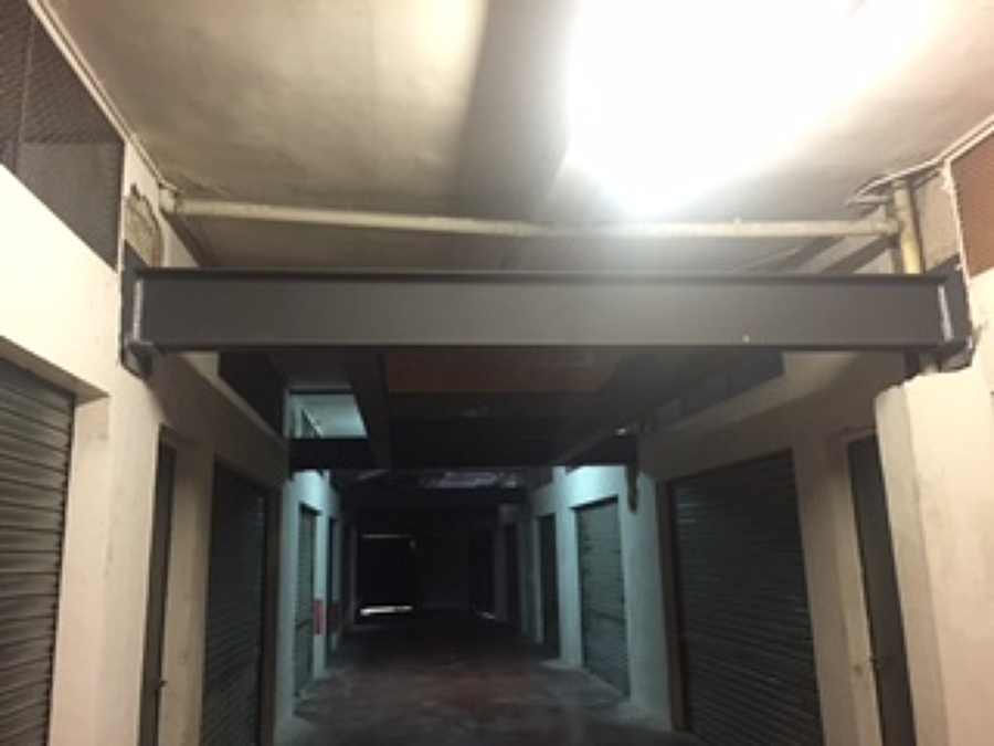 Instalacion de dos Ascensores Colgados en el Parking | Ideas