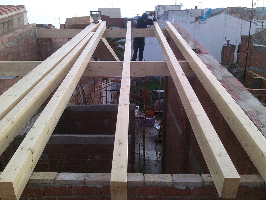 Vigas laminadas