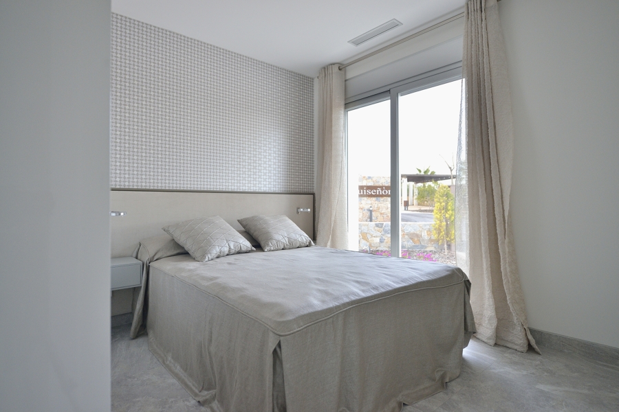 dormitorio de una villa