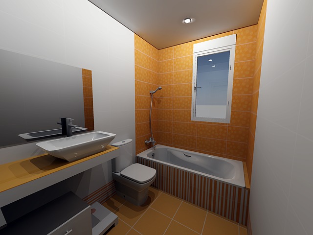 Vista 1 baño
