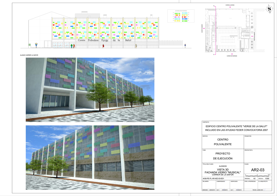 Vista 3d y fachada