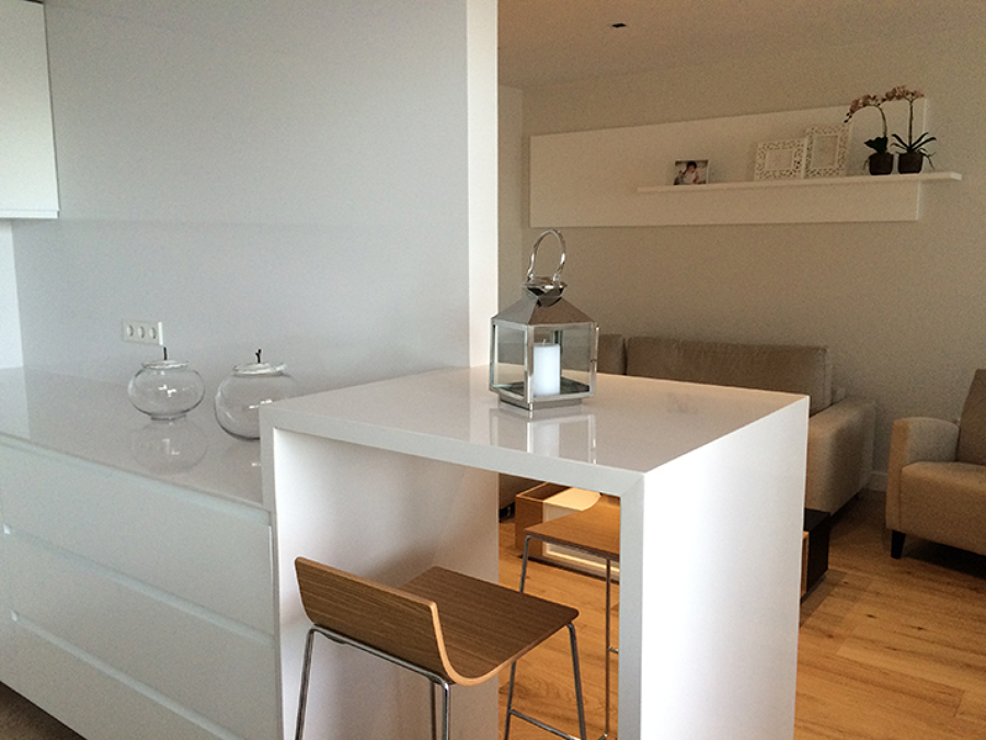 Vista cocina-salón