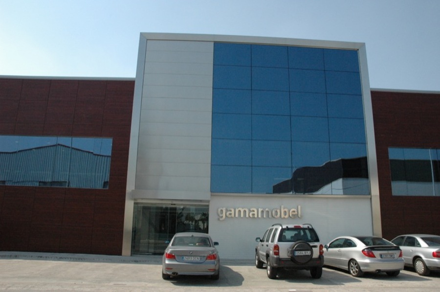 vista de la zona de acceso a oficinas