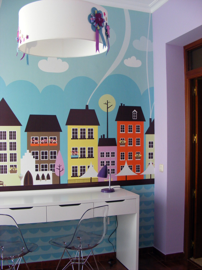 Vista del papel pintado 2.