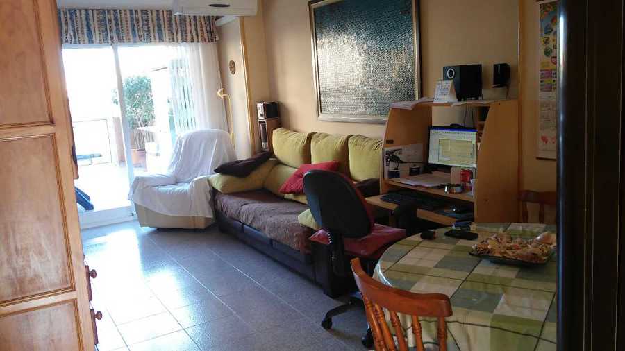 vista del salón