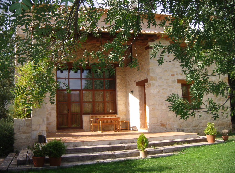 Vista desde el jardín