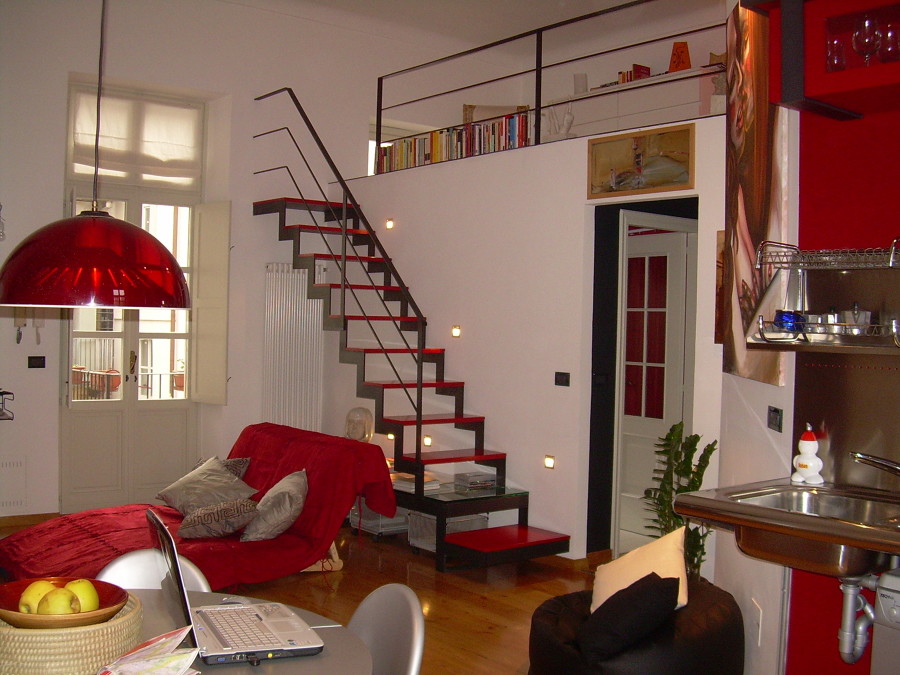 vista escalera