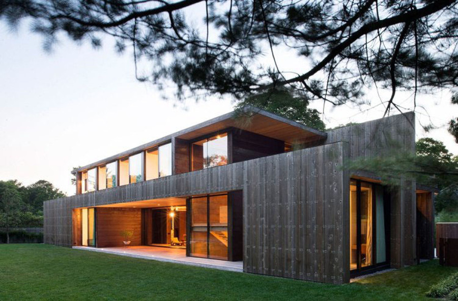 Vivienda unifamiliar en madera.