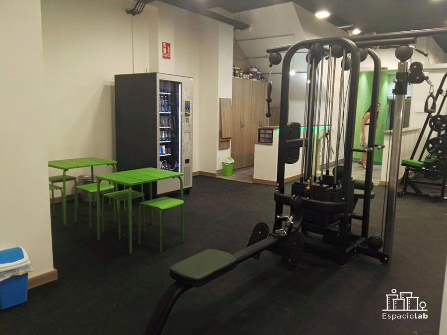 Zona de descanso Fitness