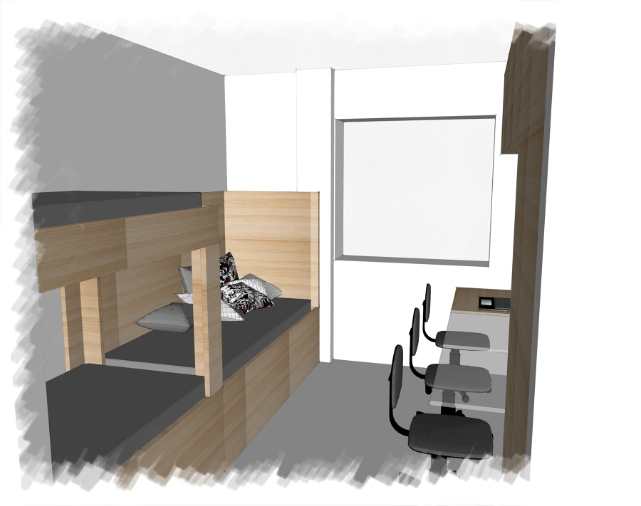 Dormitorio para 3 Chicos | Ideas Decoradores