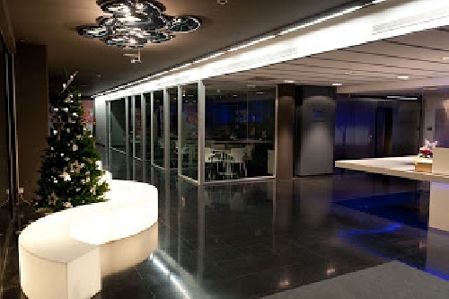 Zona de recepción y reunión, banco espera