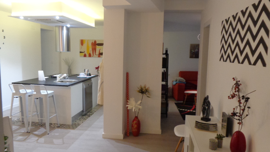 zona salon cocina