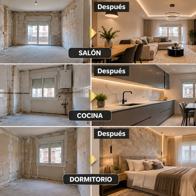REFORMA DE VIVIENDA INTEGRAL MODERNA
