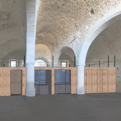 PROYECTO DE ESPACIO POLIVALENTE EN LA CAPILLA DE SANTA LLÚCIA EN GIRONA