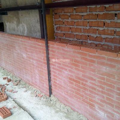 Colocación de ladrillo visto
