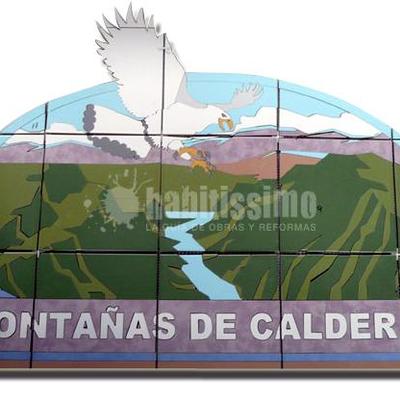 Mural Montañas de Caldera
