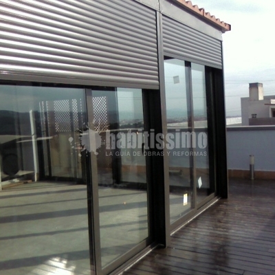 Cerramiento en terraza duplex