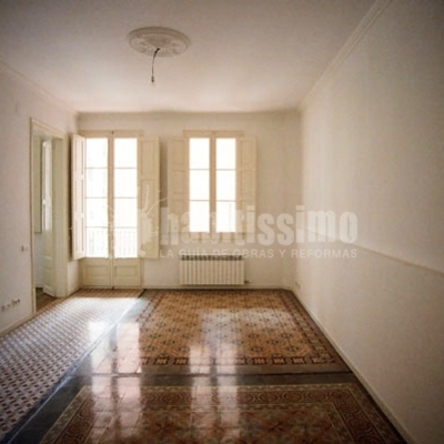 Partición y reforma de piso