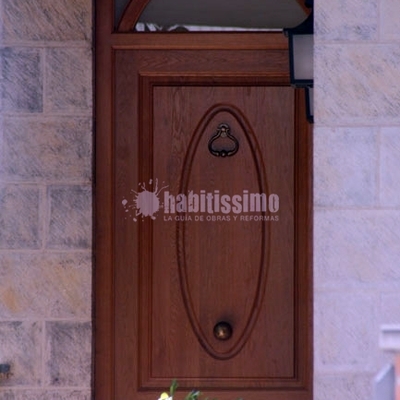 Puerta batiente de aluminio