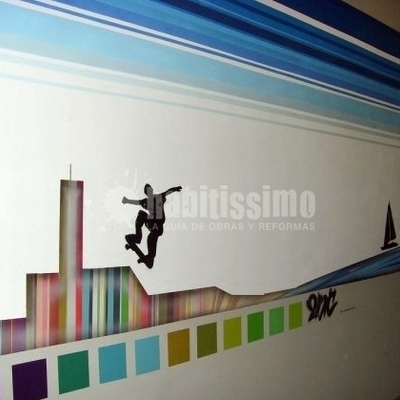 Mural Conselleria d'Educació (Palmarena)