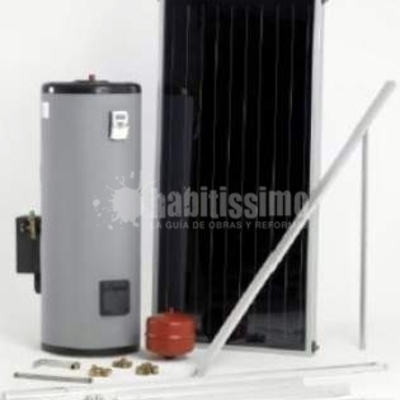 Placa Solar Sistema Forzado Modelo Comercializado