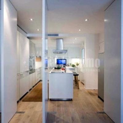 reordenación total de un piso de 120 m2