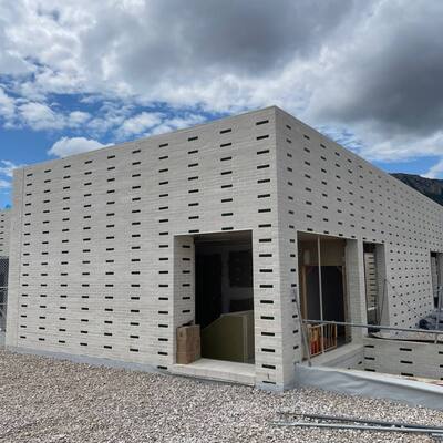 Proyecto de fachada de ladrillo cara vista