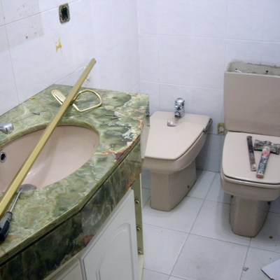 Baño Barcelona - Antes