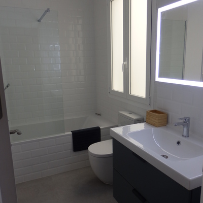 baño común
