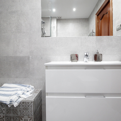 Baño contemporaneo