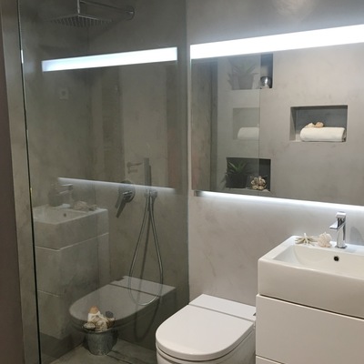 BAÑO EN MICROCEMENTO