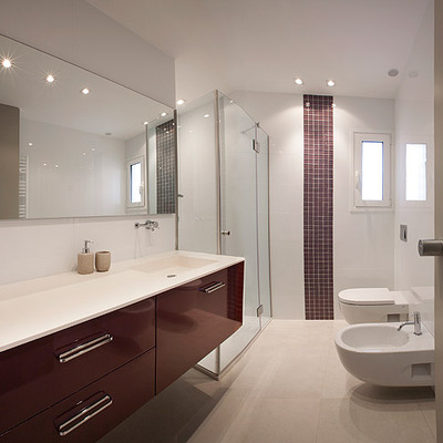 baño granate