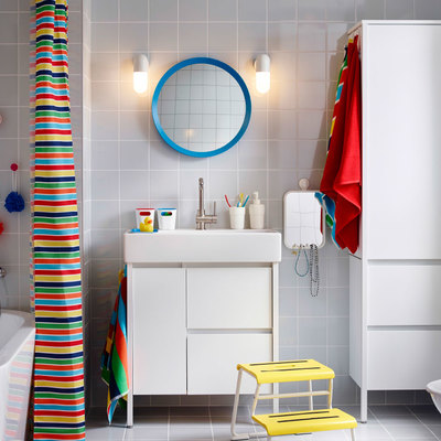 baño ikea colgadores