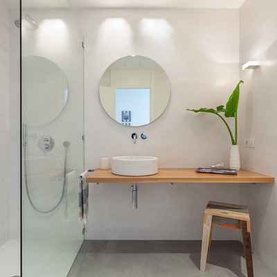 Baño minalista