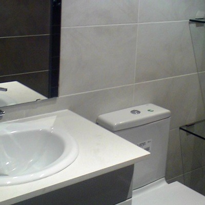 Baño terminado.