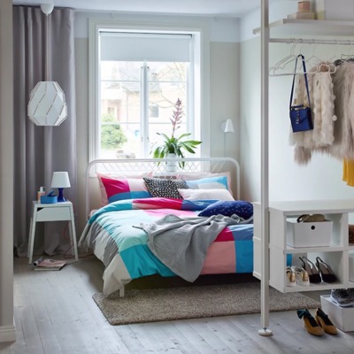 CAMA CON COLCHÓN DE IKEA