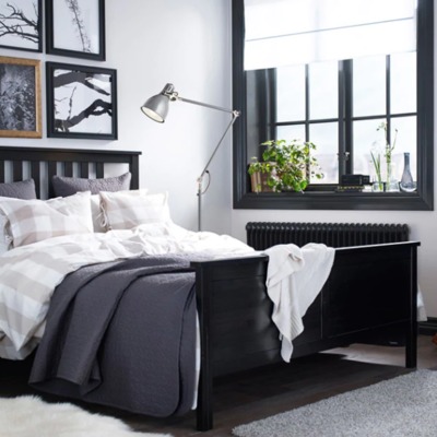 CAMA CON COLCHÓN DE IKEA