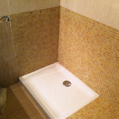 Cambio bañera por plato de ducha.