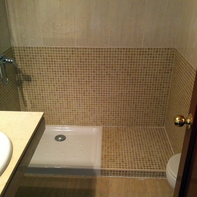 Cambio bañera por plato de ducha.