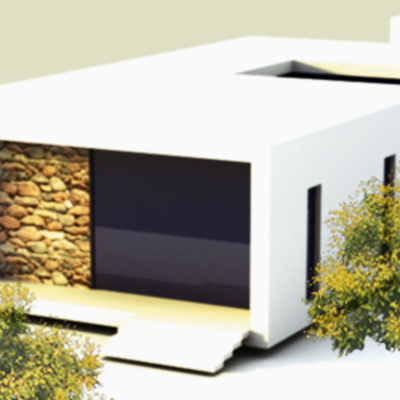 Proyecto de vivienda unifamiliar en Ibiza