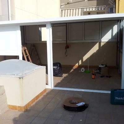 CASETA EN TERRAZA